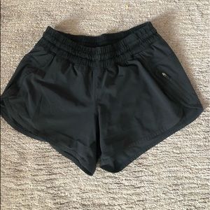 Black lululemon shorts
